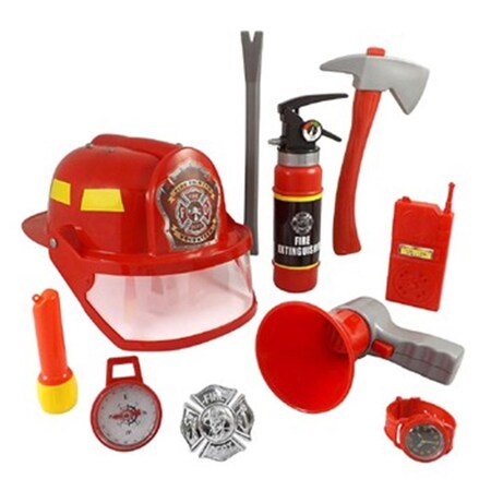 Azimport Fireman Playset for Kids, 10 Piece AZ30305